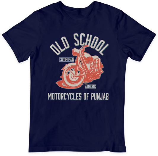 Motorcycles of Punjab-Navy Blue