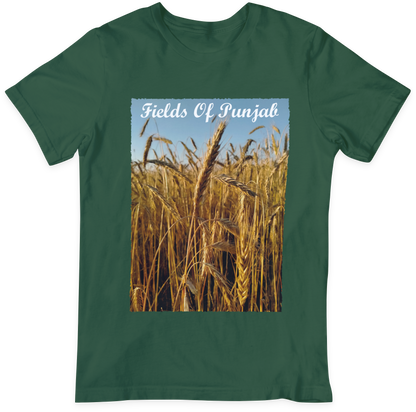 Fields of Punjab-Bottle green