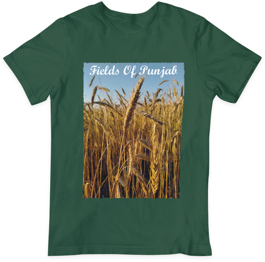 Fields of Punjab-Bottle green